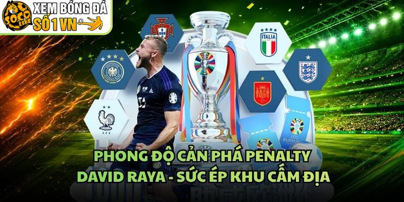 Phong Độ Cản Phá Penalty David Raya – Sức Ép Khu Cấm Địa